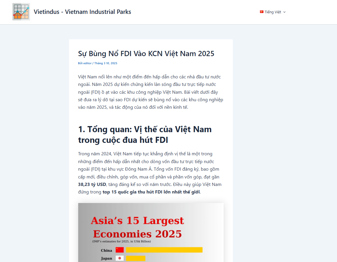 Trang Web Vietindus.com